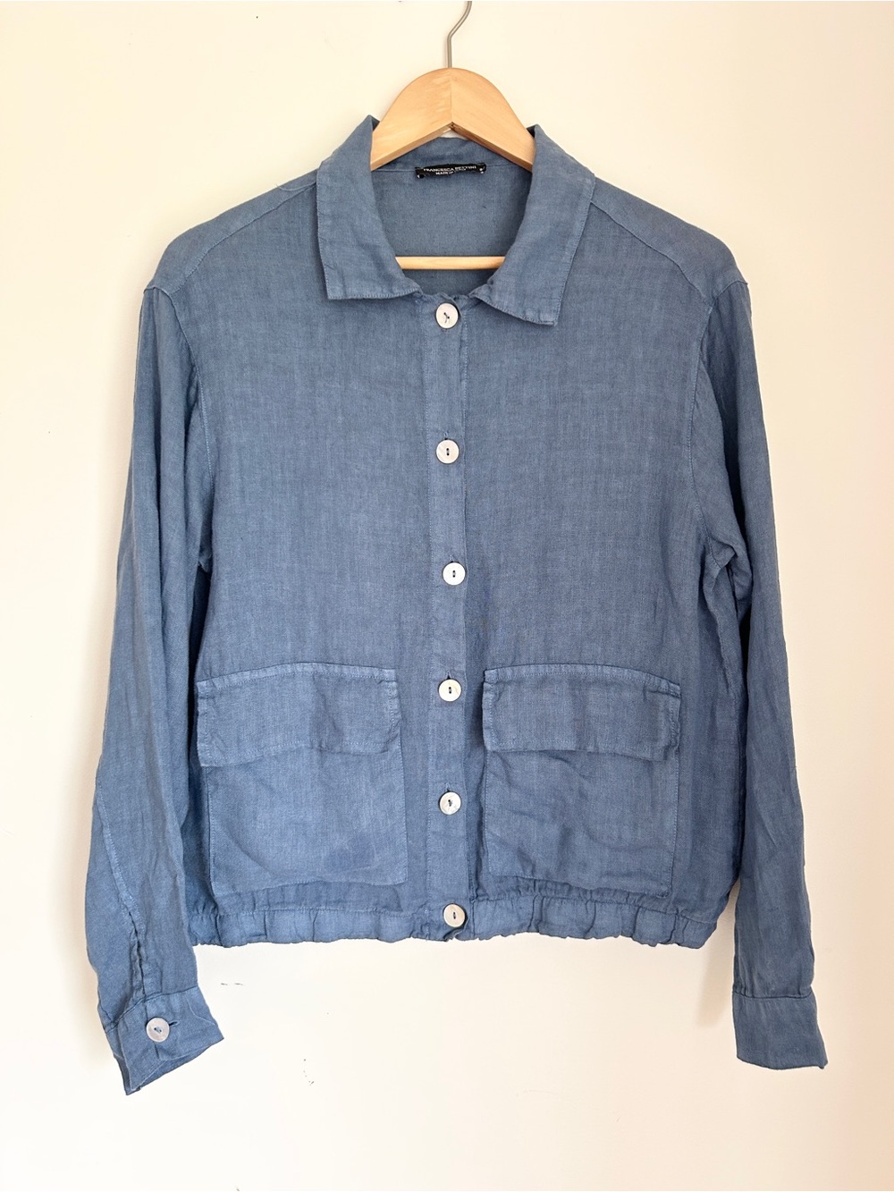 Linen Francesca Betini utility top